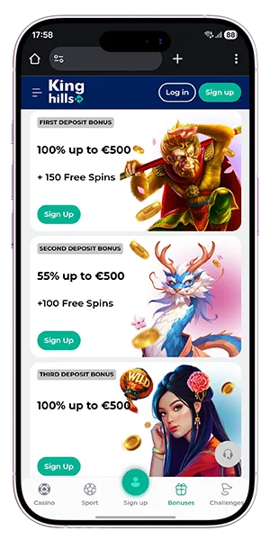 Kingshill Bonuses